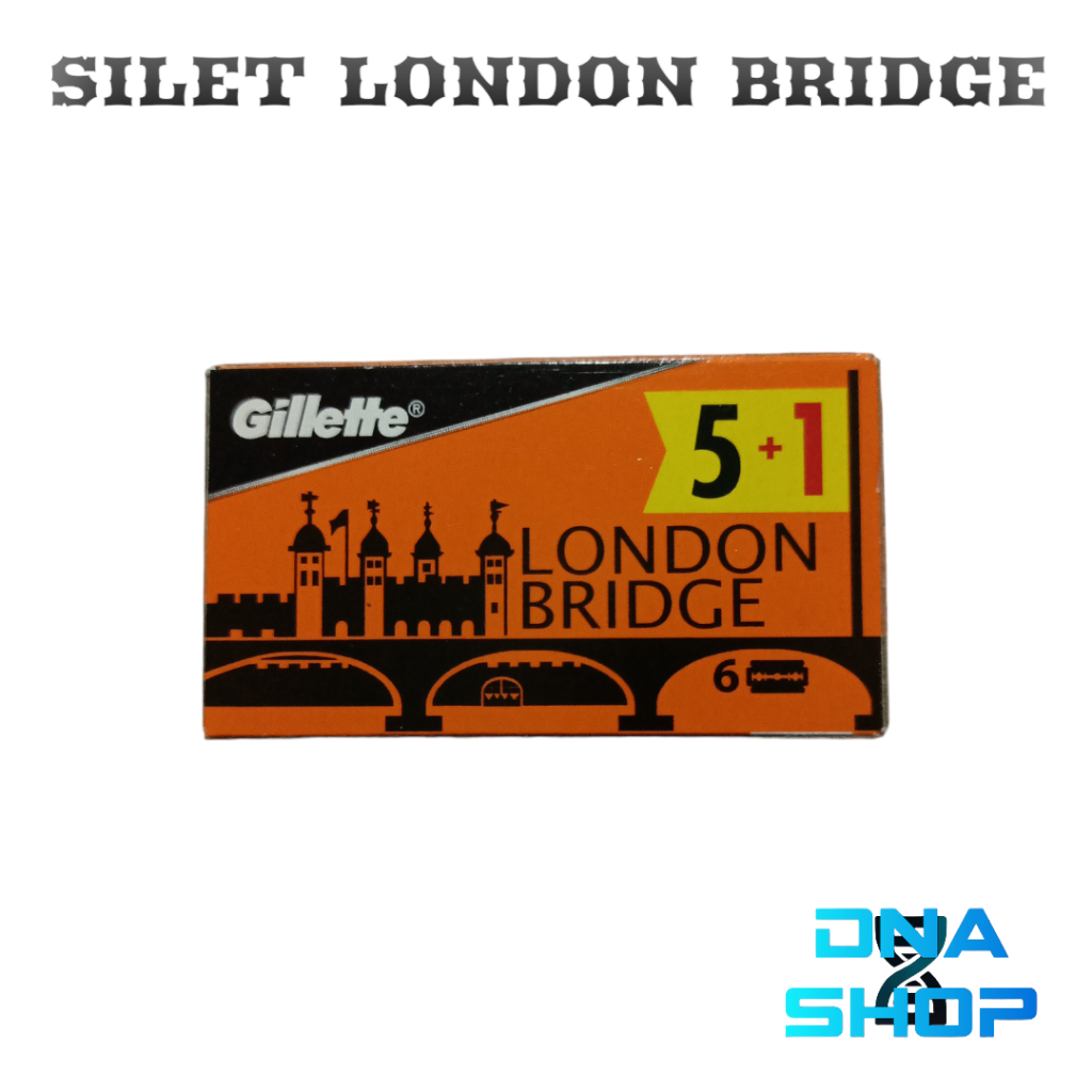 Silet Tajam London Bridge Set Isi 5 Pcs Original Razor Blade