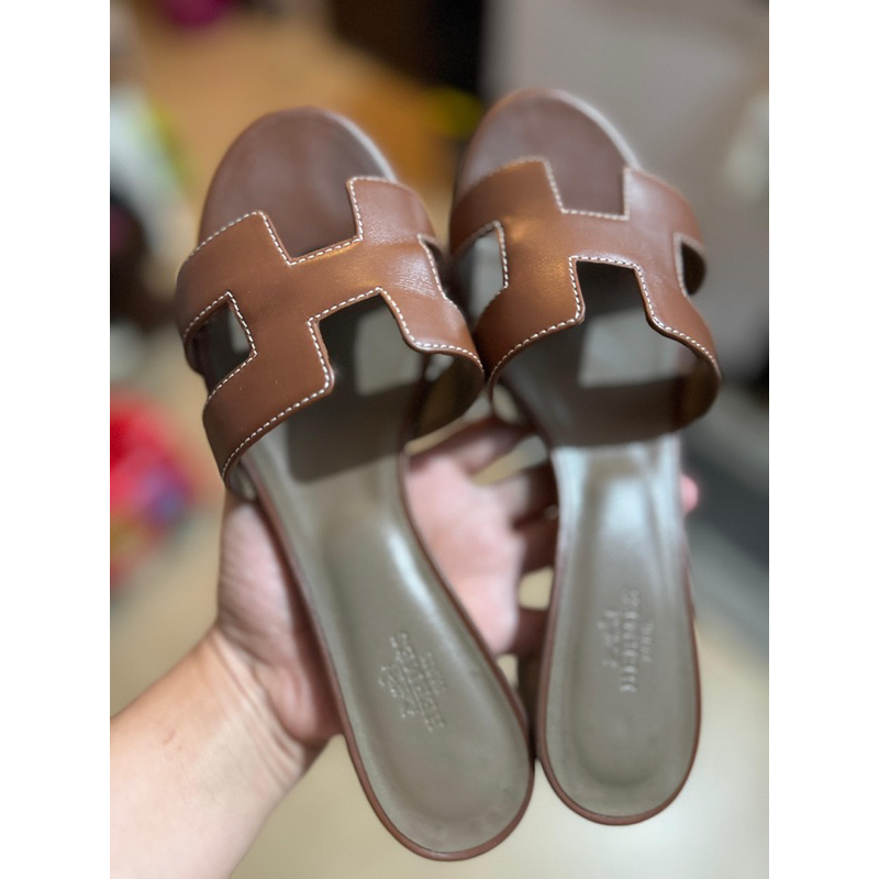 Preloved H Oasis Sandal Gold