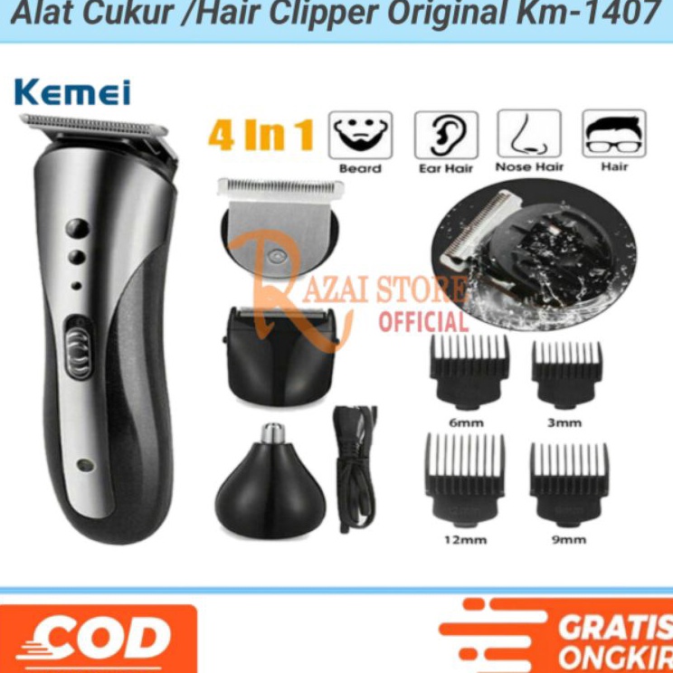 Produk Pilihan  Alat Mesin Cukur Rambut Alat Pangkas Rambut Pria Hair Clipper Kemei