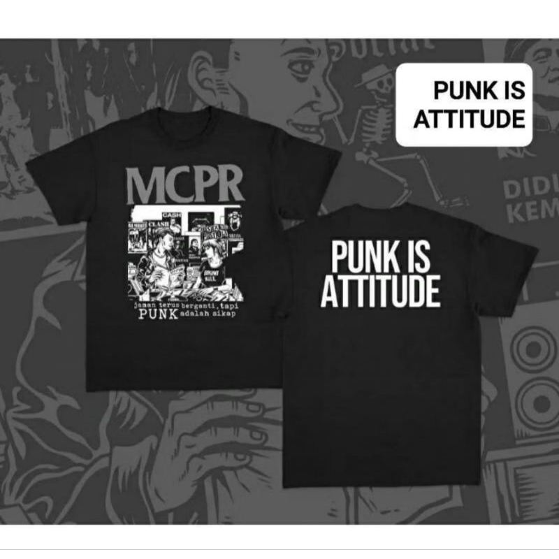 KAOS MCPR PUNK IS ATITTUDE