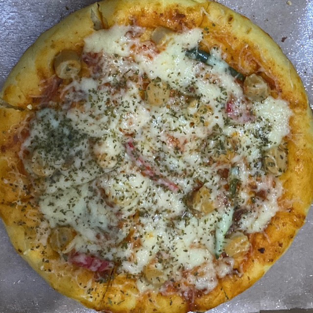 

Chicken Sausage Pizza