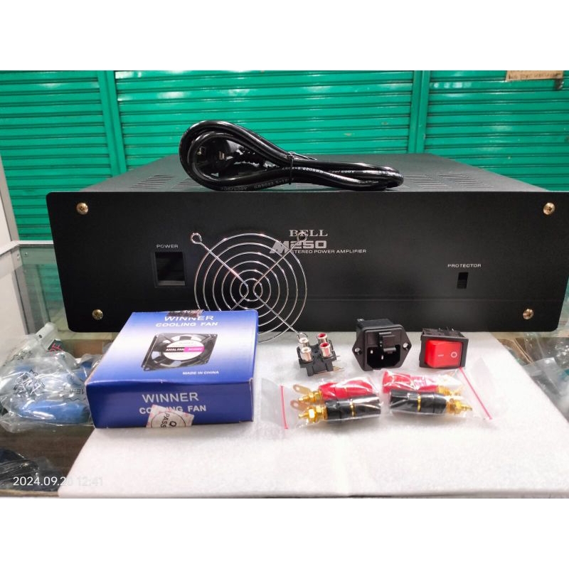 Bok power amplifier M250 BELL+ACC(FAN/KIPAS AC220)
