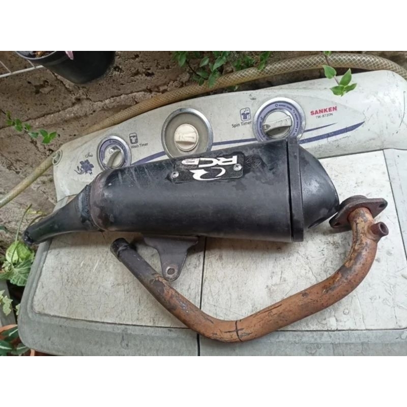 Termurah Knalpot Gsx 150 R150 Gsx Original Ori Copotan Standar Kelengkapan Seperti Difoto Leheran Di