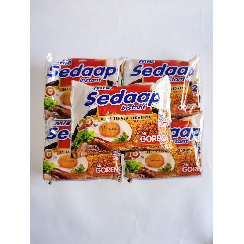 

MIE SEDAAP GORENG 5Pcs