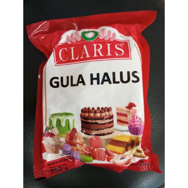 

CLARIS GULA HALUS 250 GRAM