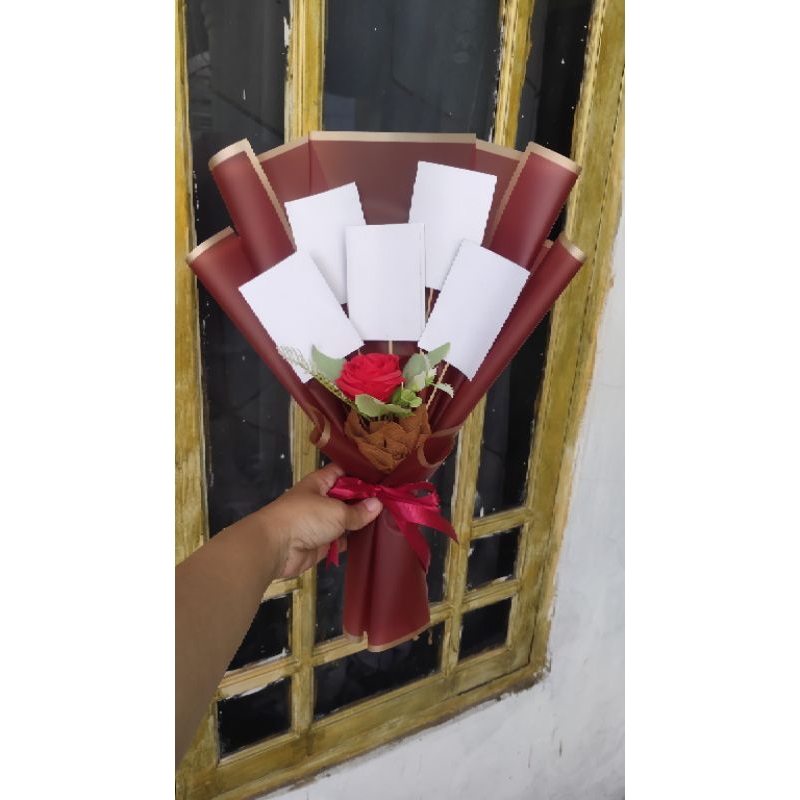 Buket Kosongan Foto/ buket kosongan snack