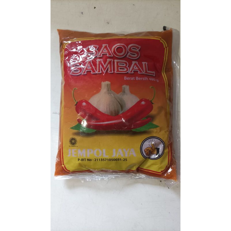 

Saos Sambel cap jempol @ 480 gram