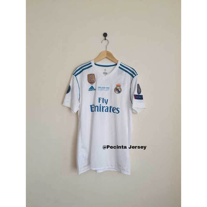 Jersey Retro Rare Real Madrid Home 2017 2018 RONALDO 7