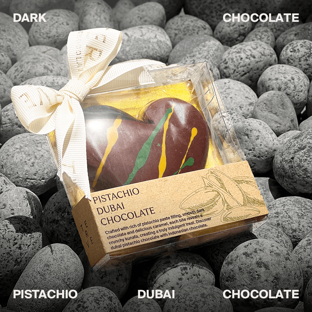 

Dark Chocolate Pistachio Dubai 55 Gr