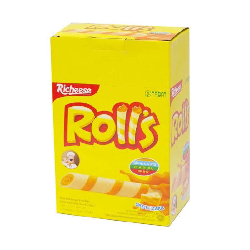 

Nabati Rolls Cheese Wafer Stick (20 pcs)