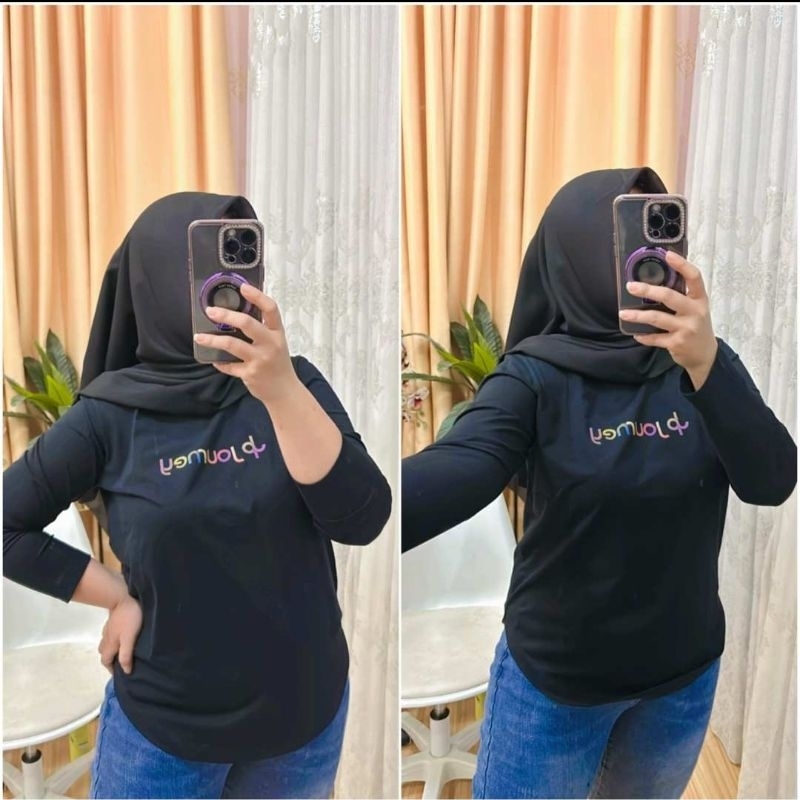 JOURNEY KAOS POLOS LENGAN PANJANG READYSTOCK