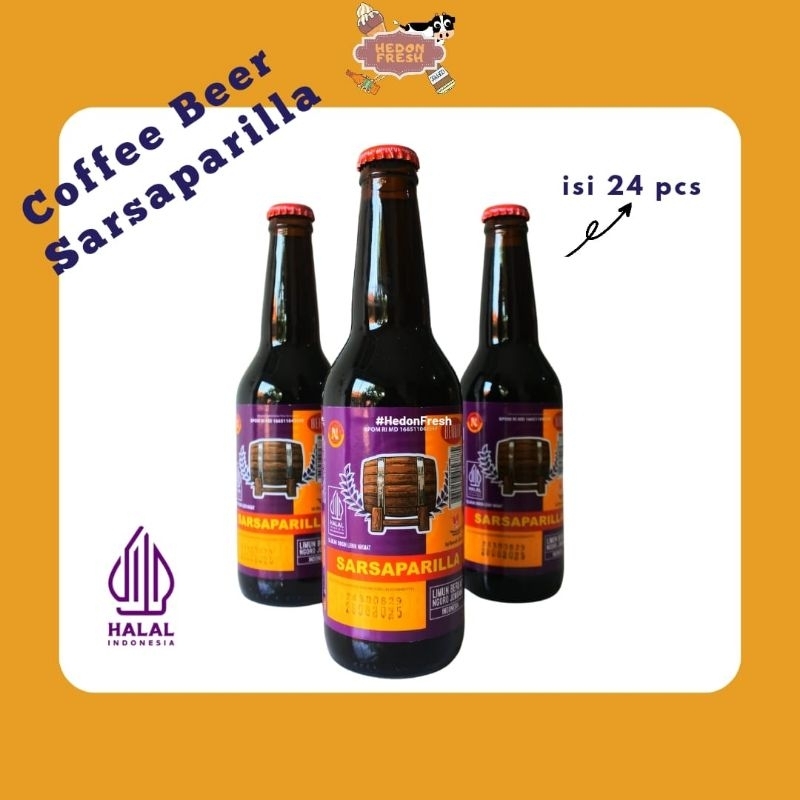 

Sarsaparilla Coffee Beer Agung Ngoro 1/2 Karton (Isi 12 Botol)