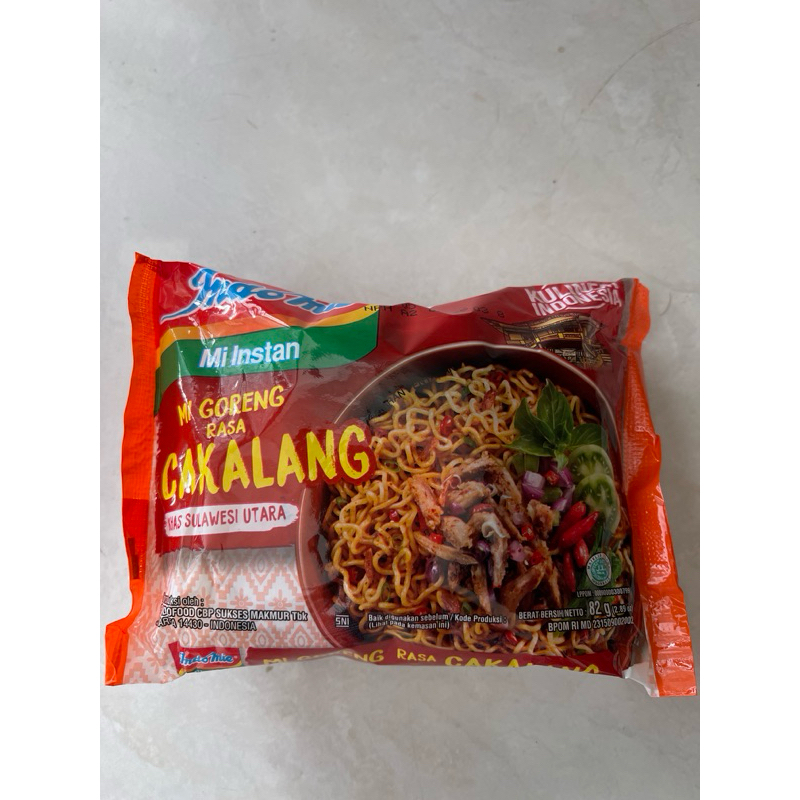 

INDOMIE MI GORENG RASA CAKALANG