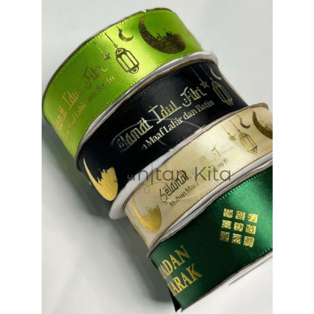 

PITA SATIN PITA SELAMAT IDUL FITRI PANJANG ±23 METER UKURAN 2 CM