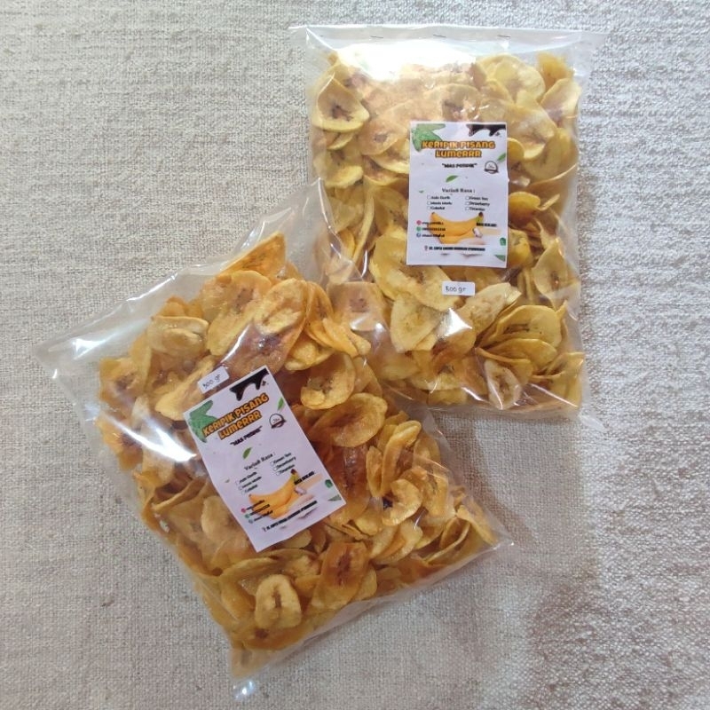 

Keripik Pisang Kepok Manis 1kg