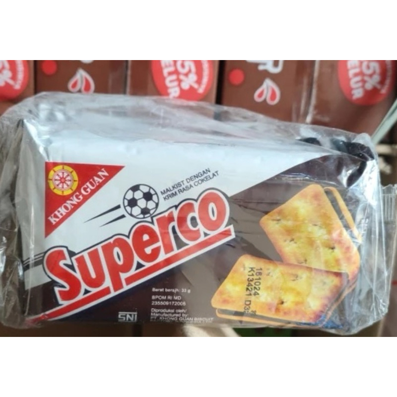 

BISKUIT SUPERCO KHONGUAN 1 RENCENG ISI 10