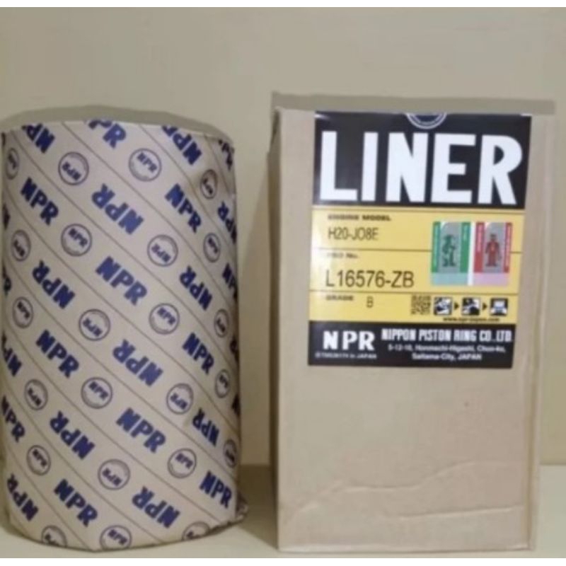 LINER BORING NPR HINO JO8E LINER NPR HINO LOHAN BIBIR TEBAL ORIGINAL PART