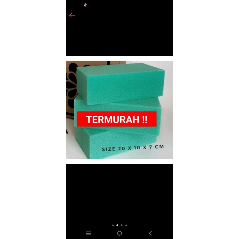 gabus bunga kering / floral foam /buket bunga