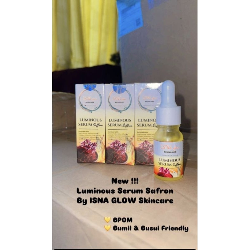 SERUM SAFRON ISNA GLOW ORIGINAL