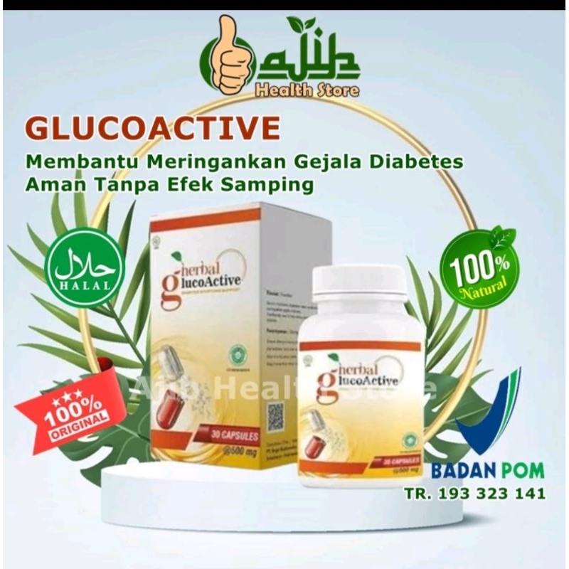 OBAT DIABETES KRONIS gluco active