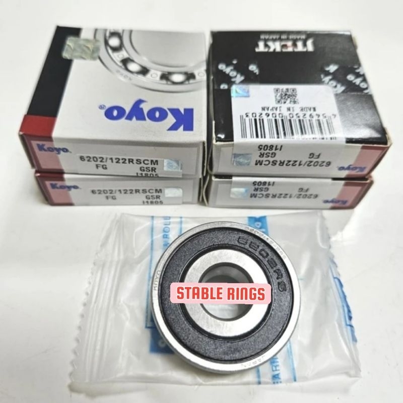 BEARING 6202-12MM KOYO 6202 2RS-12MM KOYO