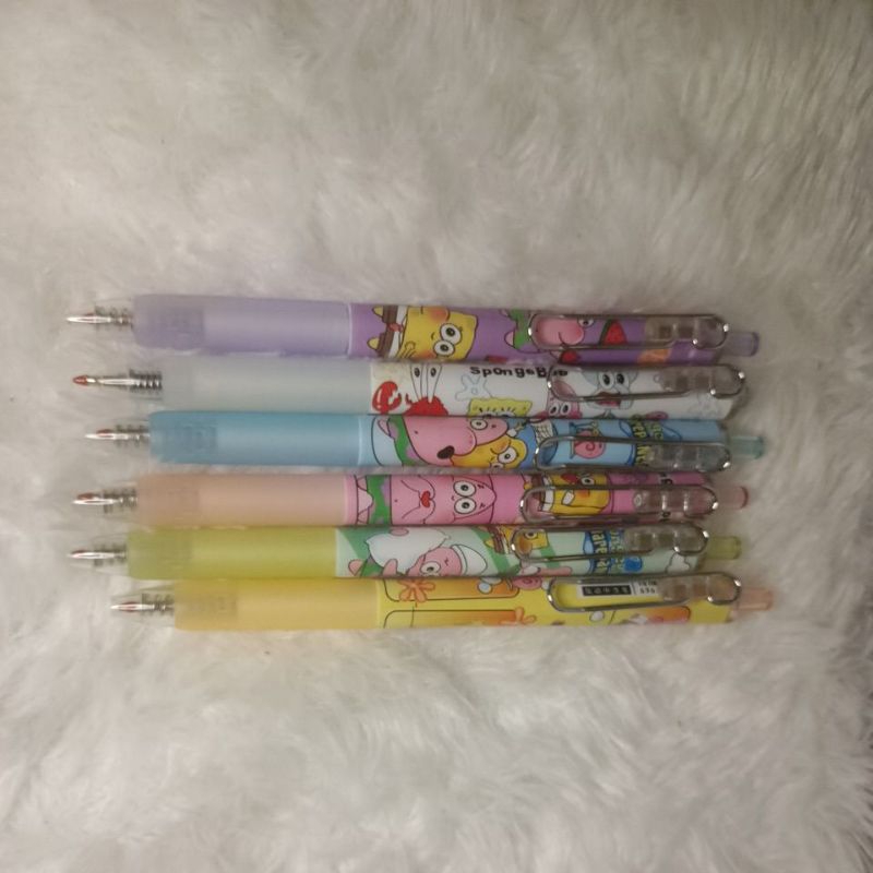 

pulpen motif spongebob