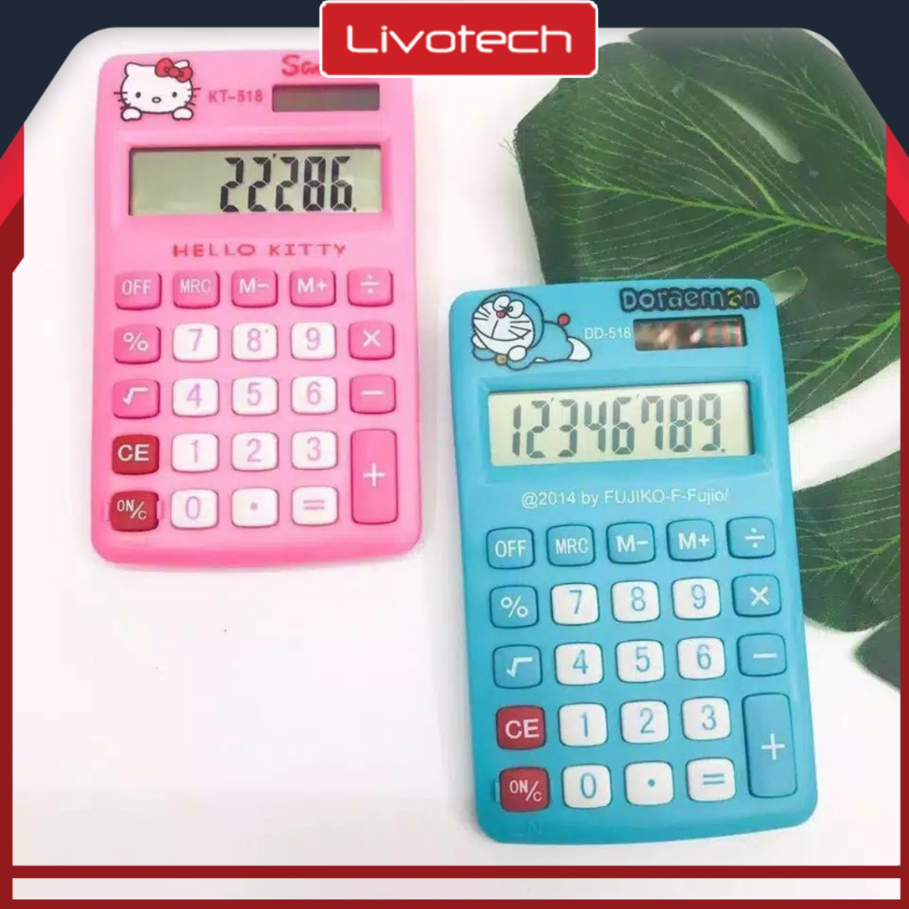 

Kalkulator Fancy 518 Karakter Doreamon Hello Kitty Calculator 12 Digit Lucu Cute