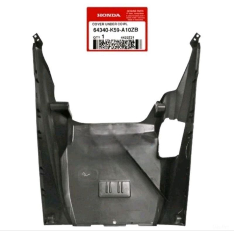 64340-K59-A10ZB Cover under dek bawah kolong Vario 125 150 led old 2015 - 2017 original