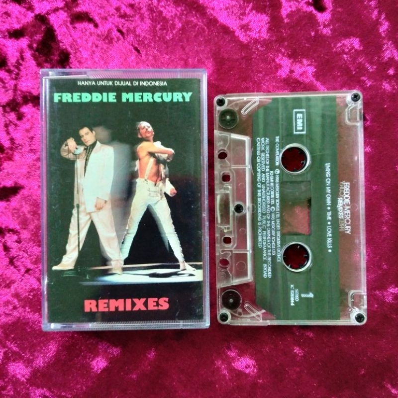 Kaset Freddie Mercury - Remixes