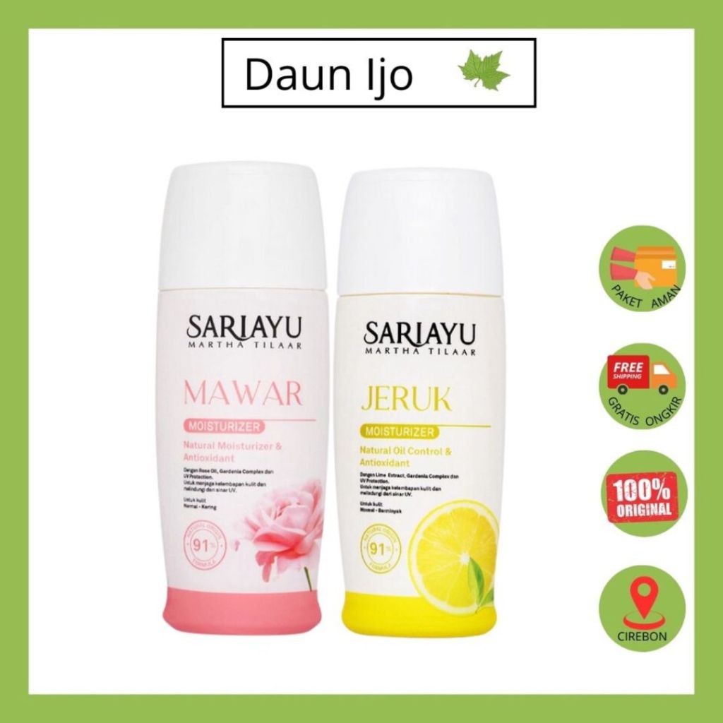SARIAYU Pelembab Moisturizer 35ml