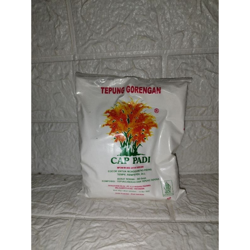 

Tepung gorengan cap PADI 200gr