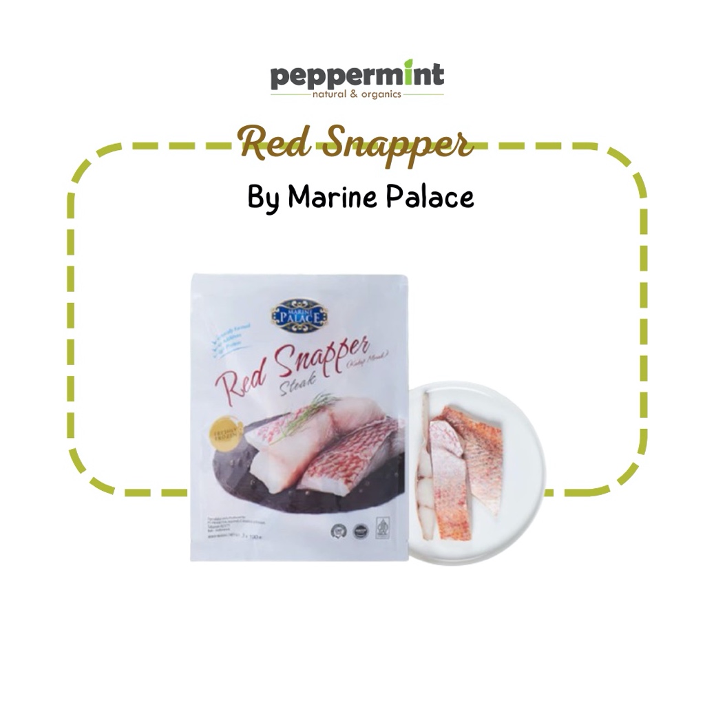 

Marine Palace Kakap Merah Steak (300 gr) / Frozen Ikan Kakap Merah