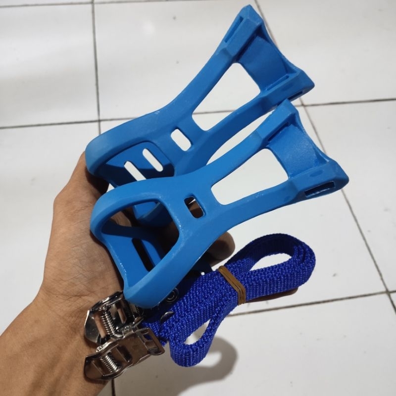 Tapal strap pedal fixie balap jadul