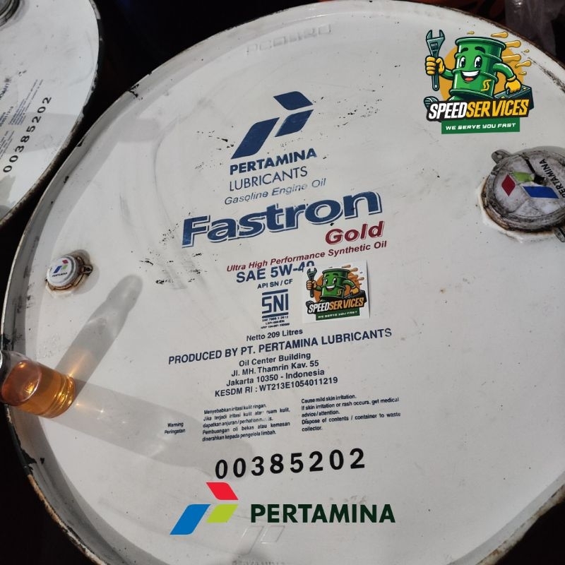 PERTAMINA FASTRON GOLD 5W40 API SN/CF REPACK