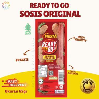 

Fiesta Ready To Go Sosis Saus Pedas Korea 60gram