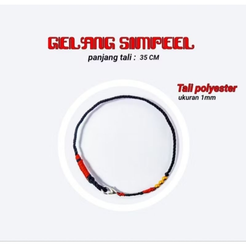 gelang warna warni