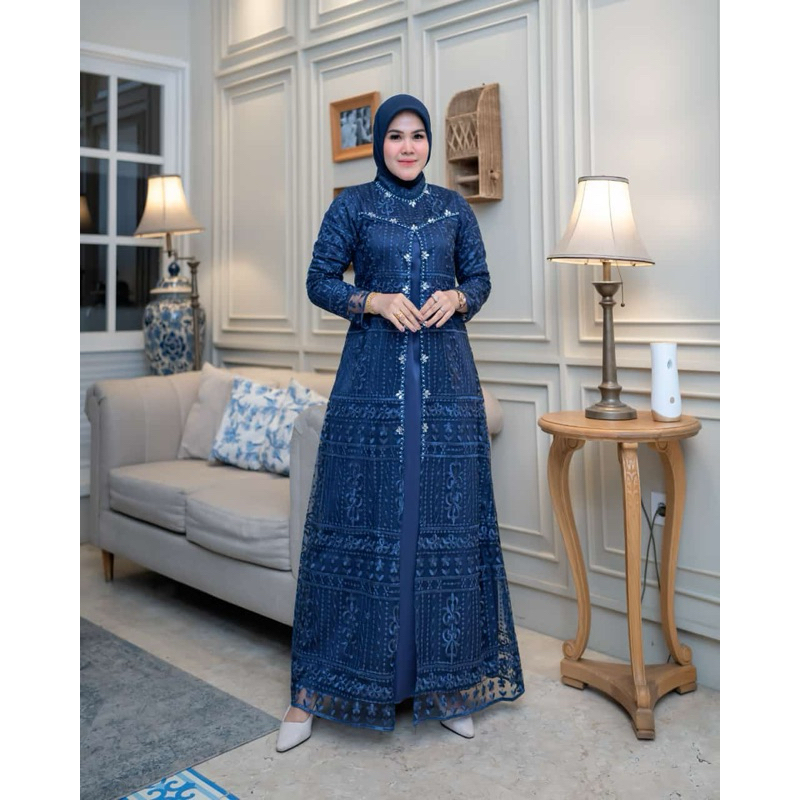 RATU DRESS / GAMIS BRUKAT / GAMIS PESTA / GAMIS KONDANGAN