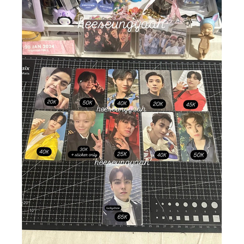 PC SEVENTEEN OFFICIAL scoups jeonghan joshua hoshi woozi the8 DK vernon pilot attaca fml fts bss piy