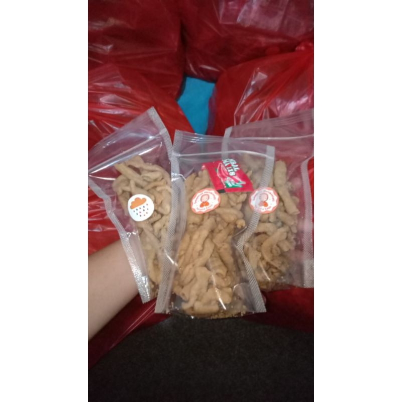 

CEMILAN'S KRIUKK KERIPIK USUS AYAM 65gr ORI GURIH SEHAT