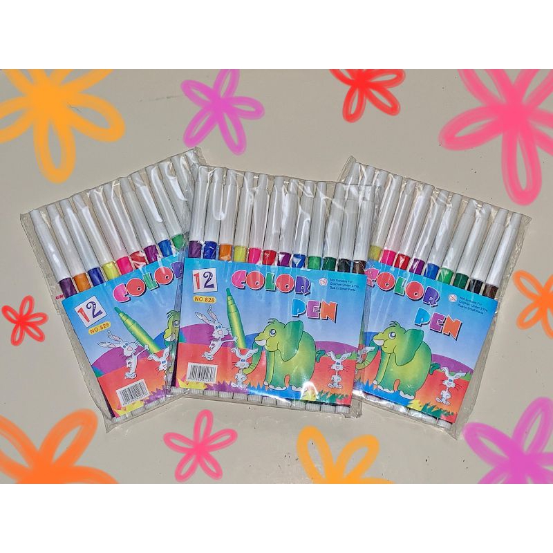 

Spidol set mini 12 warna / Spidol mewarnai kecil murah untuk anak isi 12 warna per set