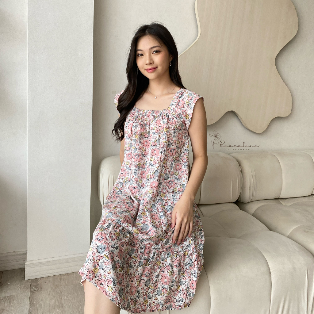 YASMINE - Home Dress Daster Premium Wanita | Daster Rayon Premium Busui Bumil Friendly