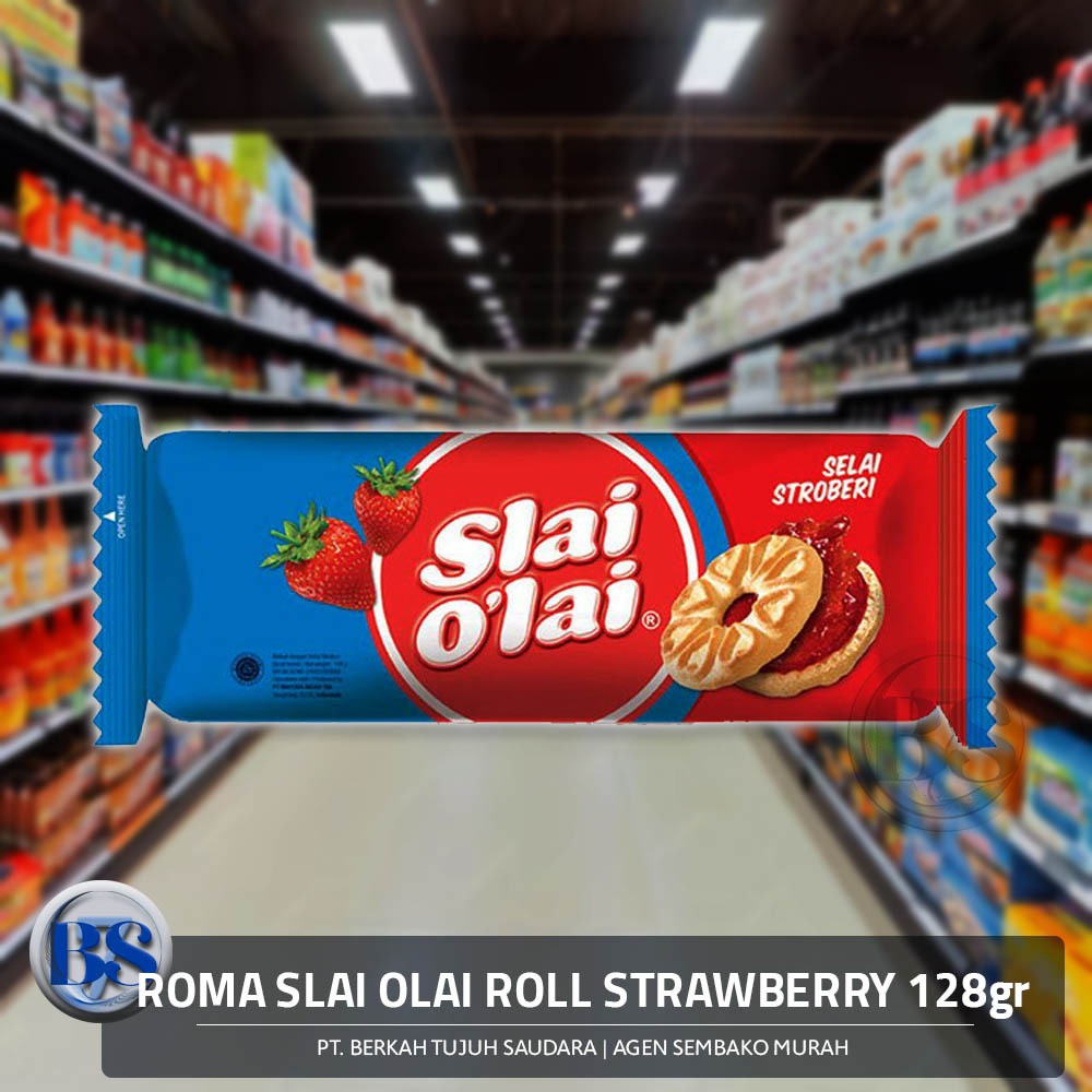 

ROMA SLAI OLAI ROLL STRAWBERRY 128gr