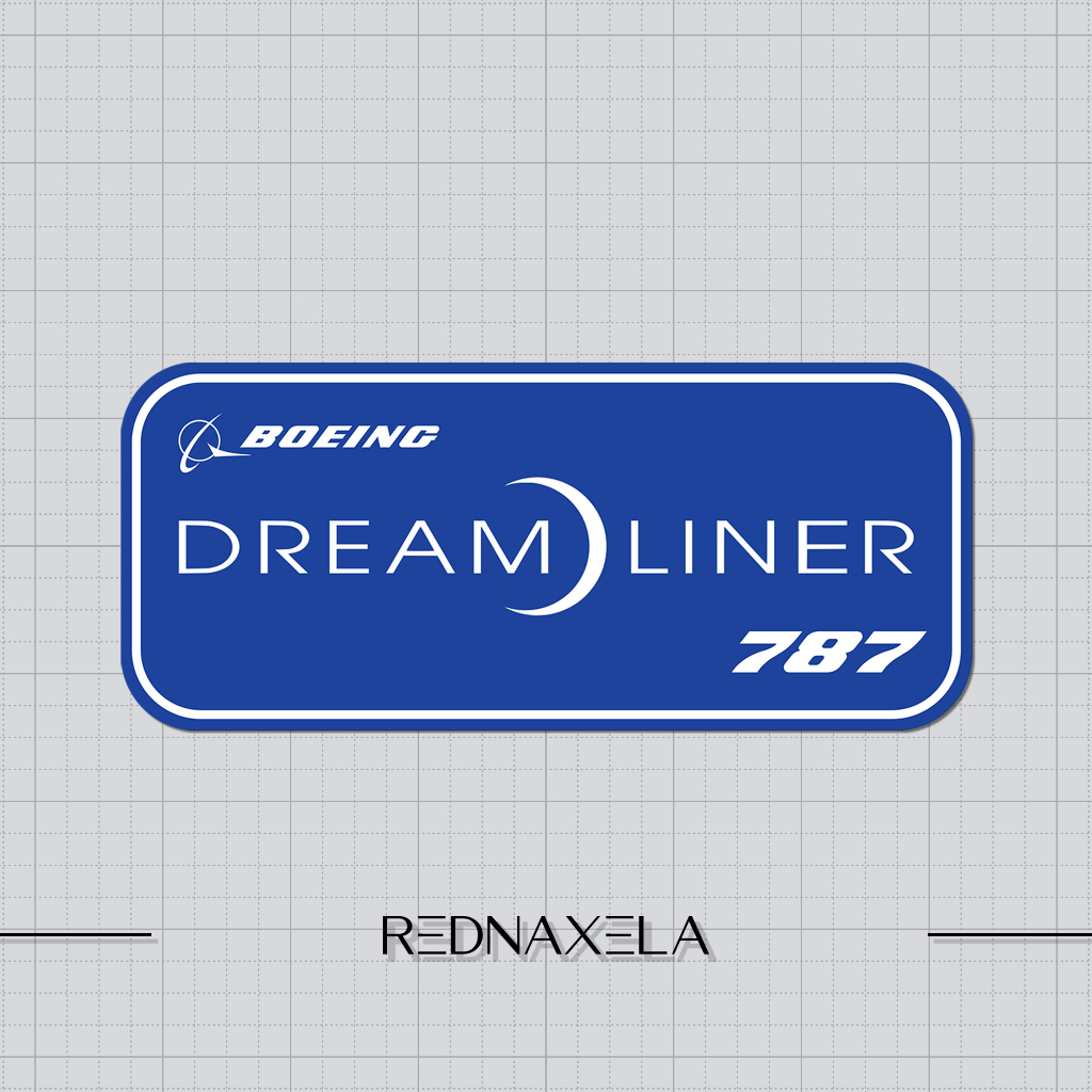 

Stiker Vinyl Boeing 787 Dreamliner Stiker Koper Outdoor Waterproof Sticker