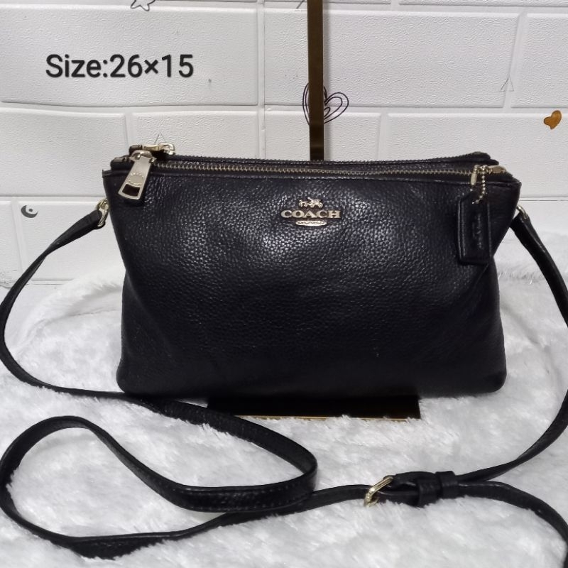 COACH BAG - TAS COACH PRELOVED ORIGINAL - TAS SELEMPANG BAHU WANITA