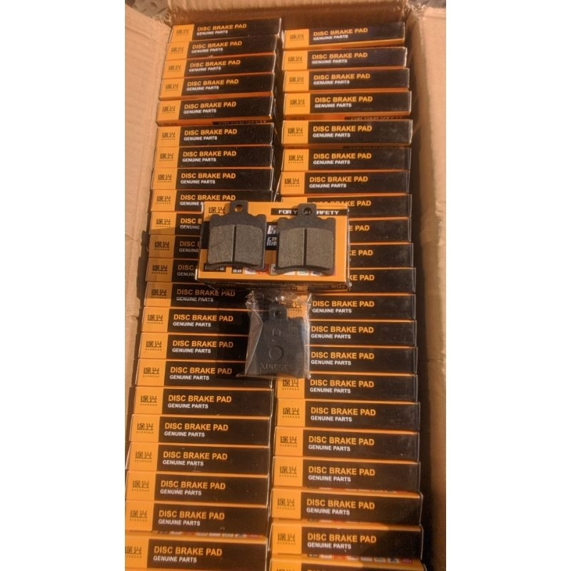 kampas rem depan smoot tempur dan belakang facelift