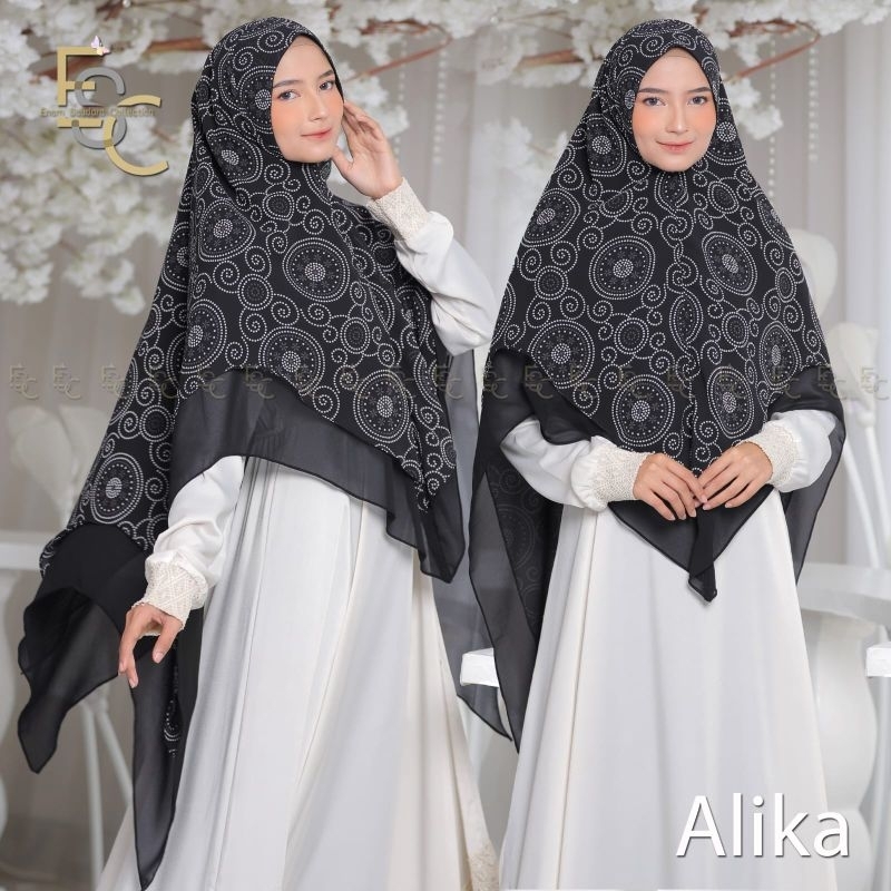 HIJAB KHIMAR CERUTI MOTIF