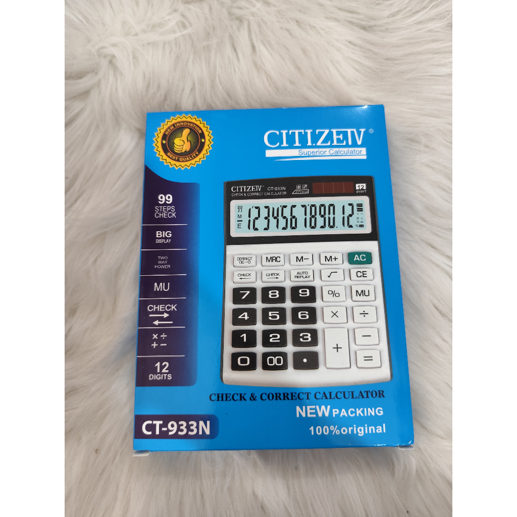 

Kalkulator Citizen CT-933N