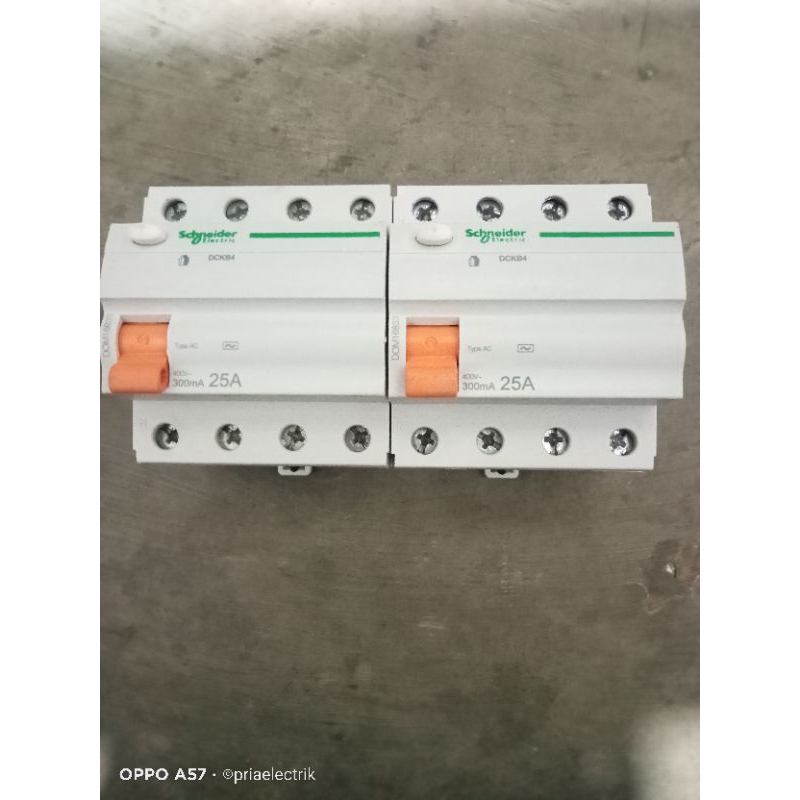 ELCB  Schneider 3phase  25A