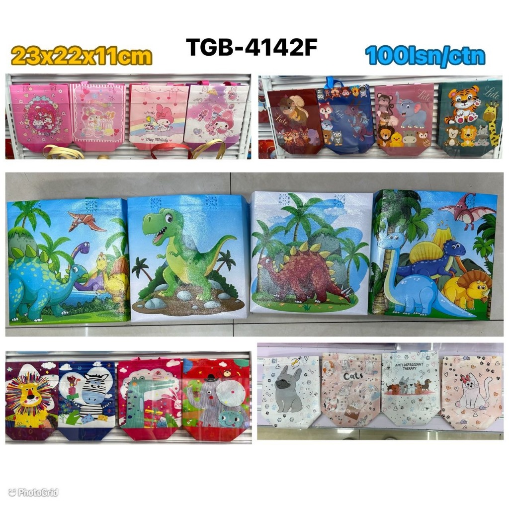 

Tas Kantong Serbaguna Goodie Bag Tas Kantong Karakter Uk 23 x 22 x 11 cm Wanita