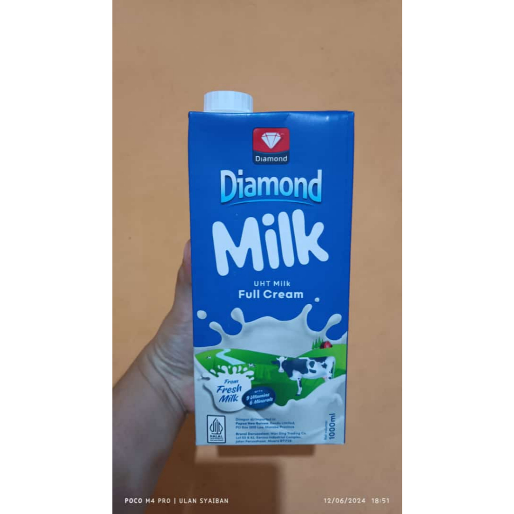 

SUSU DIAMOND UHT 1 LITER